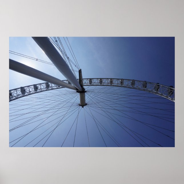 London Ferris Wheel Poster (Front)