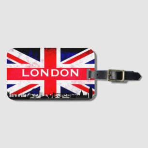 London Flag Luggage Tag