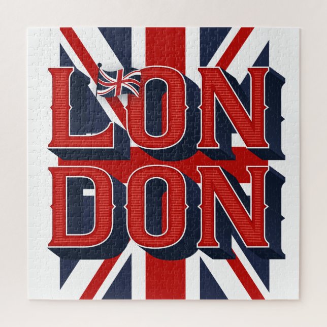 London Flag Puzzle (20x20) (Vertical)
