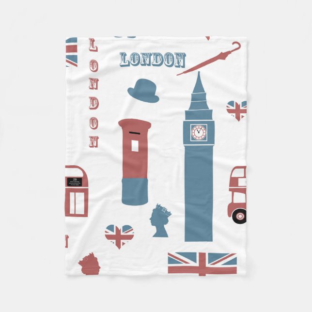 London Fleece Blanket (Front)