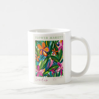 London Flower Market poster Coffee Mug
