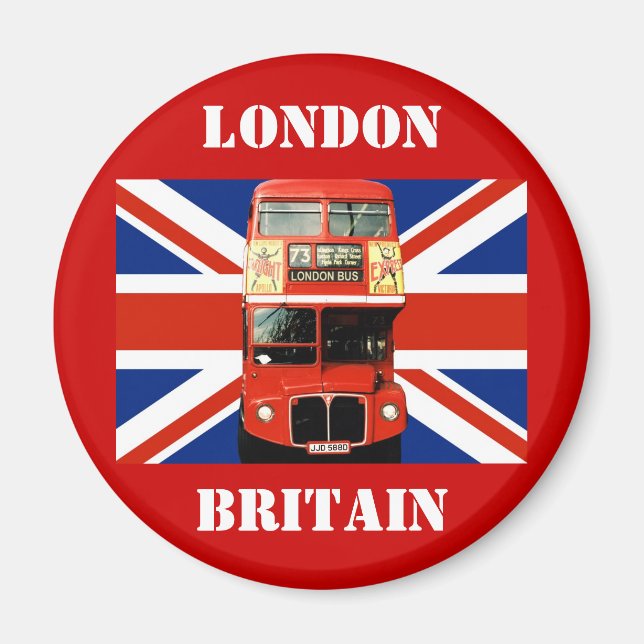 London Fridge Magnet (Front)