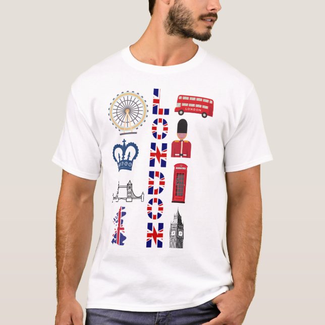 London gift or souvenir T-Shirt (Front)