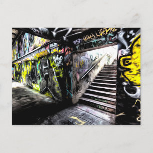London Graffiti Art Postcard