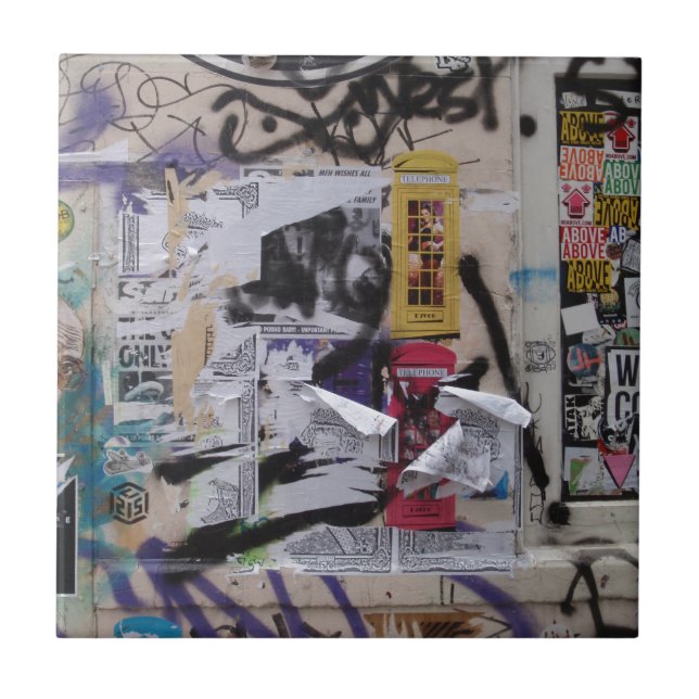 London Graffiti Tile (Front)