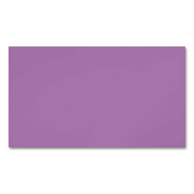 London Hue,Opera Mauve,Pale Purple, Magnetic Business Card (Front)