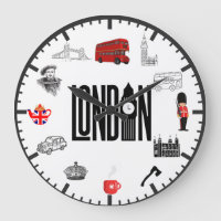 London images wall clock