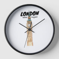London Images Wall Clock