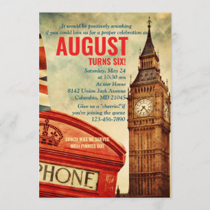 London invitation