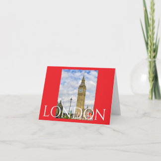 London is Calling Thank You Card