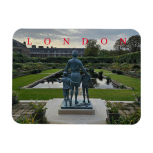 London Kensington Palace Gardens view magnet