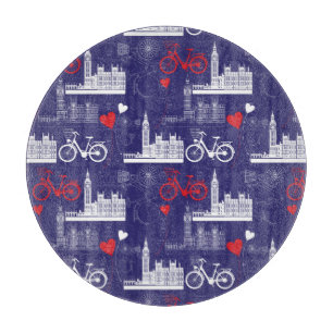London Landmarks Pattern Cutting Board