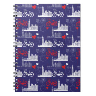 London Landmarks Pattern Notebook