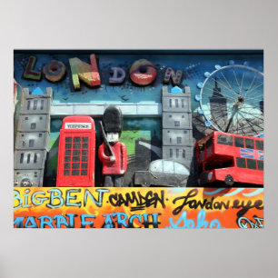 London Landmarks Poster