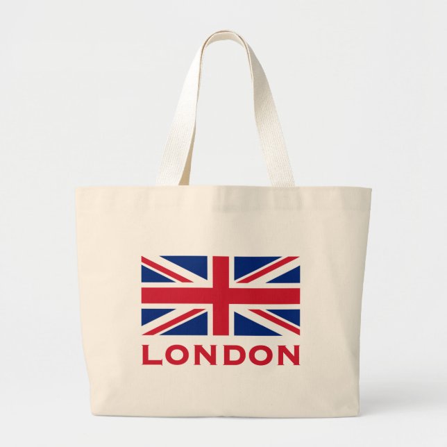 London Large Tote Bag (Front)