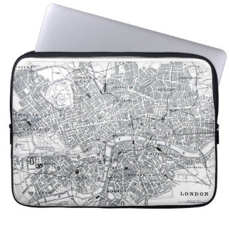 London Map Laptop Sleeve
