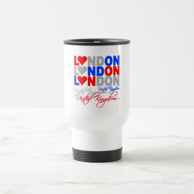 London mug - choose style & colour (Center)