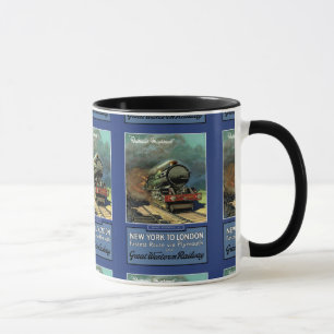 London New York Great Western Railway Mug