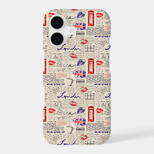 London Newspaper Pattern