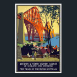 London & North Eastern Railway Vintage Travel Poster<br><div class="desc">London & North Eastern Railway vintage travel poster - England & Scotland promo poster. The London and North Eastern Railway (LNER) was the second largest (after LMS) of the "Big Four" railway companies created by the Railways Act 1921 in Britain. It operated from 1 January 1923 until nationalisation on 1...</div>