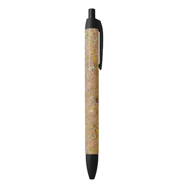 London Northeast Black Ink Pen (Bottom (Vertical))