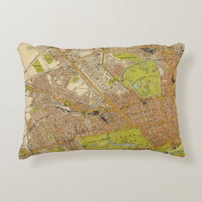 London Northwest Decorative Cushion (Front)