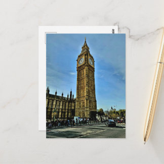 London notebook postcard