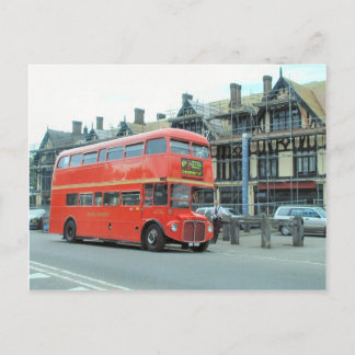 London,  old Routemaster doubledecker bus Postcard