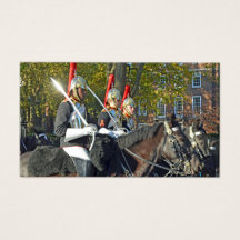 London pageantry profile card