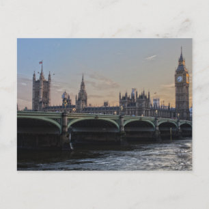 London, Parliament Postcard