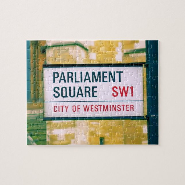 London - Parliament Square - 8x10 - 110 pcs Jigsaw Puzzle (Horizontal)