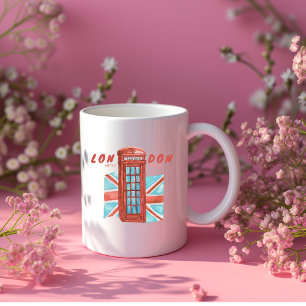 London Phonebooth Large Coffee Mug