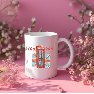 London Phonebooth Large Coffee Mug