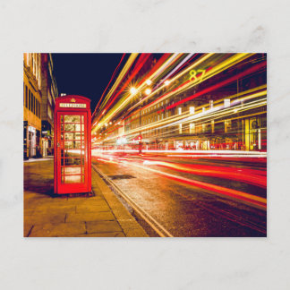 London phonebooth postcard