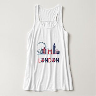 London Plus Size Plus Size T-Shirt Singlet