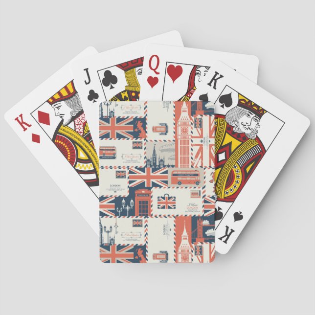 London Post Playing Cards (Back)