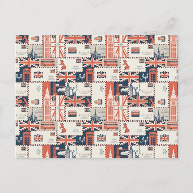 London Post Postcard (Front)