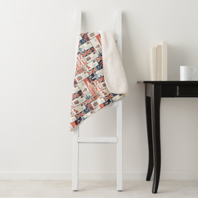 London Post Sherpa Blanket (In Situ)
