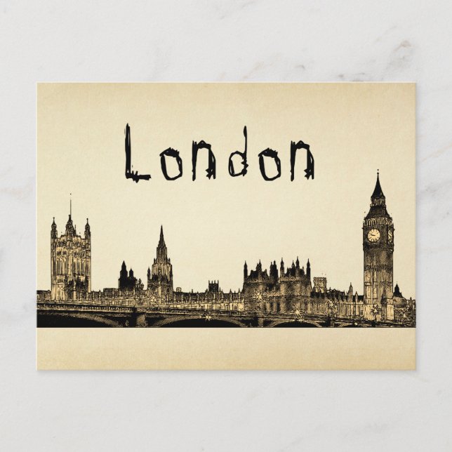 London Postcard (Front)