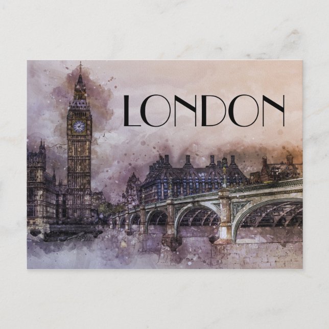 London Postcard (Front)