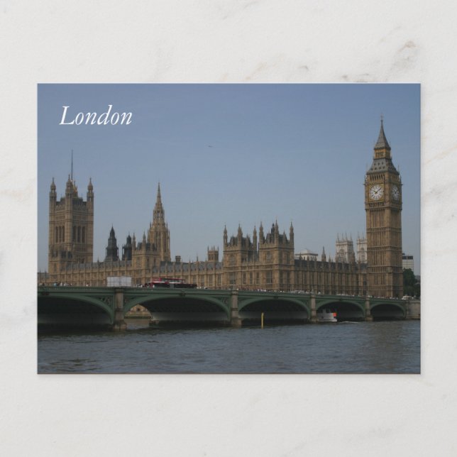 London Postcard (Front)