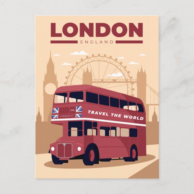 LONDON POSTCARD (Front)