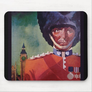 London Poster Mouse Pad