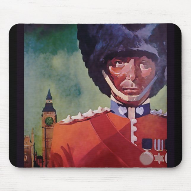 London Poster Mouse Pad (Front)