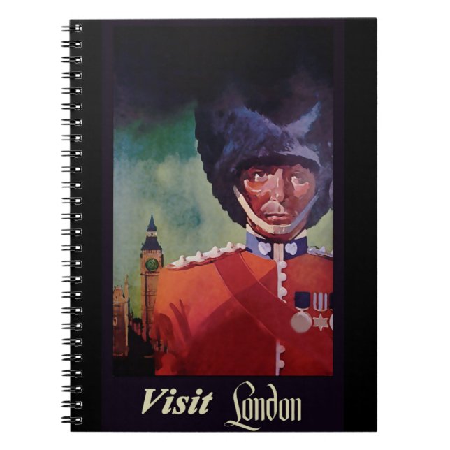 London Poster Notebook (Front)