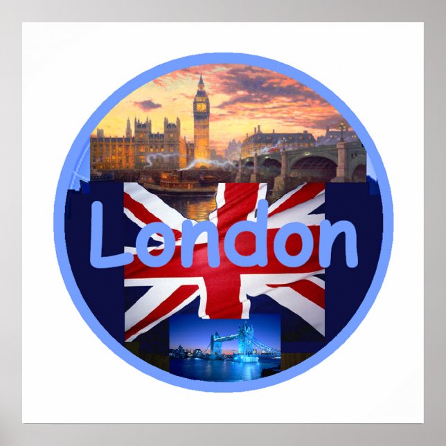 LONDON POSTER Print (Front)