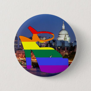 London Pride 6 Cm Round Badge