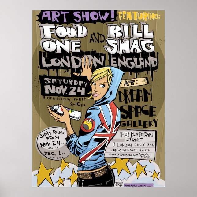 London Print/Poster Poster (Front)