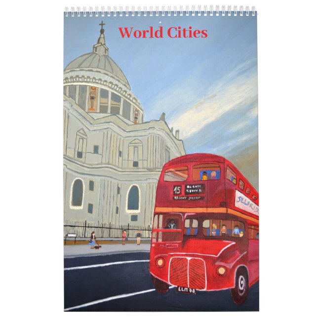 London Red Bus Calendar  (Cover)