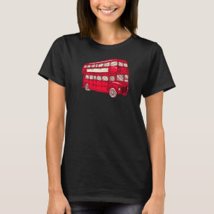 London Red Bus For Men Women Youth T-Shirt
